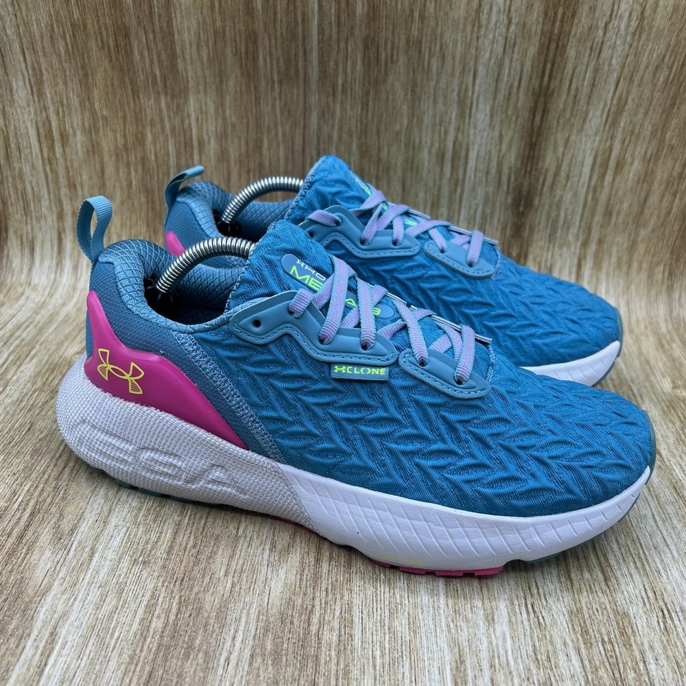 Under Armour HOVR Mega 3 Clone Women's Size 9 Running Shoes‎ Blue 3025313-400